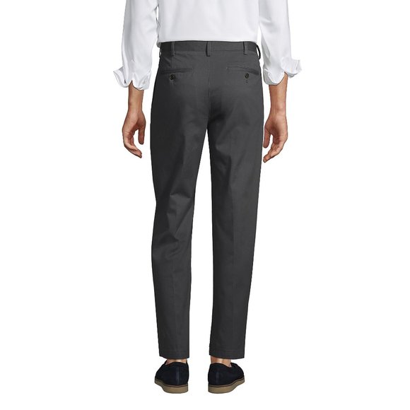 Lands' End Men's Comfort Waist No Iron Chino Pants - 29